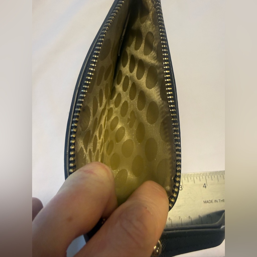 Kate Spade Black Saffiano Leather Wristlet Clutch - Picture 8 of 8